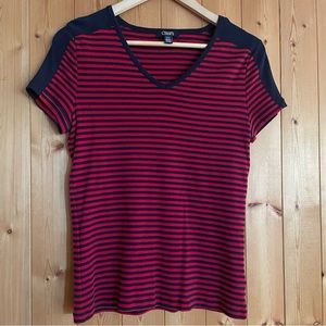 Chaps Striped Tee